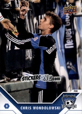 Sticker Chris Wondolowski - MLS 2011 n. 147 - Upper Deck