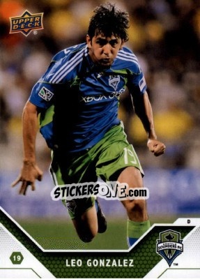 Cromo Leo Gonzalez - MLS 2011 - Upper Deck