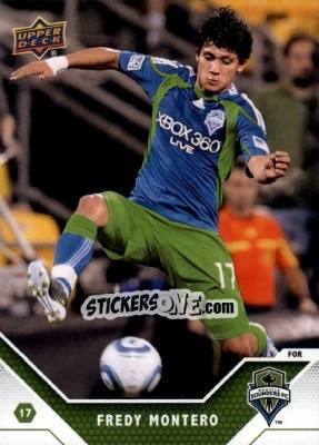 Cromo Fredy Montero - MLS 2011 - Upper Deck
