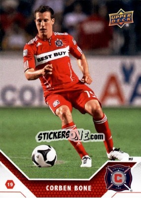 Sticker Corben Bone - MLS 2011 n. 1 - Upper Deck