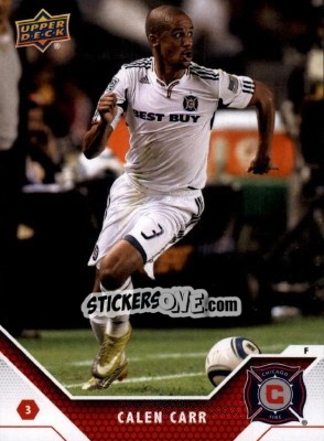 Cromo Calen Carr - MLS 2011 - Upper Deck