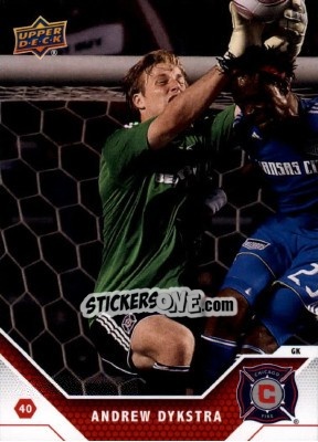 Sticker Andrew Dykstra - MLS 2011 n. 6 - Upper Deck