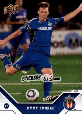 Cromo Jimmy Conrad - MLS 2011 - Upper Deck