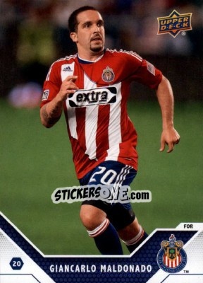 Sticker Giancarlo Maldonado - MLS 2011 - Upper Deck