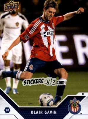 Sticker Blair Gavin - MLS 2011 - Upper Deck