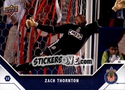 Sticker Zach Thornton - MLS 2011 n. 19 - Upper Deck