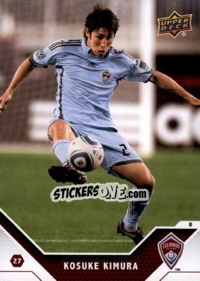 Sticker Kosuke Kimura - MLS 2011 - Upper Deck