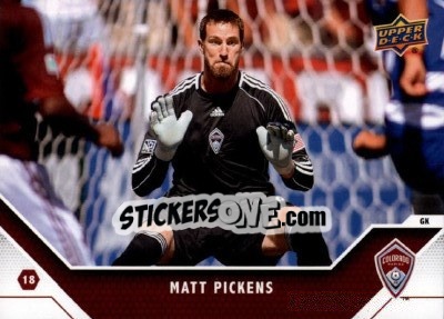 Cromo Matt Pickens - MLS 2011 - Upper Deck