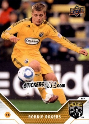 Sticker Robbie Rogers - MLS 2011 - Upper Deck