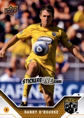 Cromo Danny O'Rourke - MLS 2011 - Upper Deck