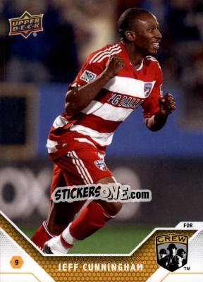 Sticker Jeff Cunningham - MLS 2011 - Upper Deck