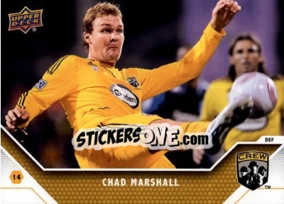 Sticker Chad Marshall - MLS 2011 n. 36 - Upper Deck
