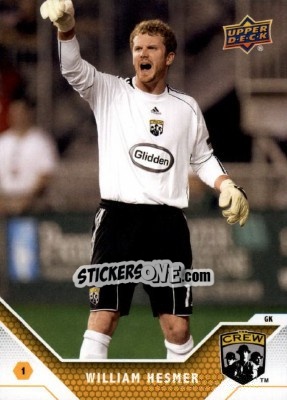 Sticker Will Hesmer - MLS 2011 - Upper Deck