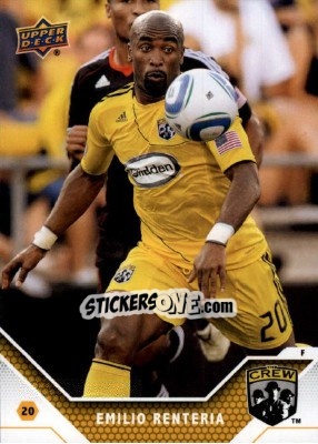 Sticker Emilio Renteria - MLS 2011 n. 39 - Upper Deck