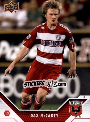 Sticker Dax McCarty - MLS 2011 - Upper Deck