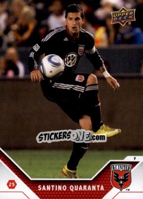 Cromo Santino Quaranta - MLS 2011 - Upper Deck