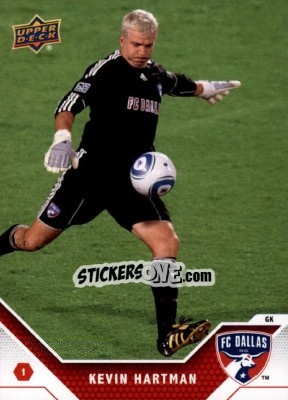 Sticker Kevin Hartman - MLS 2011 - Upper Deck