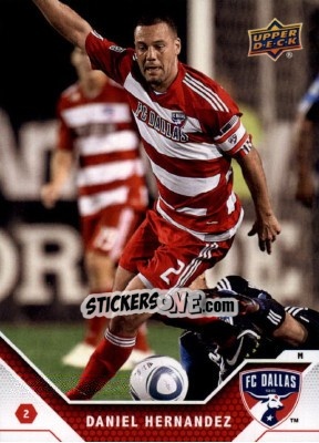 Cromo Daniel Hernandez - MLS 2011 - Upper Deck