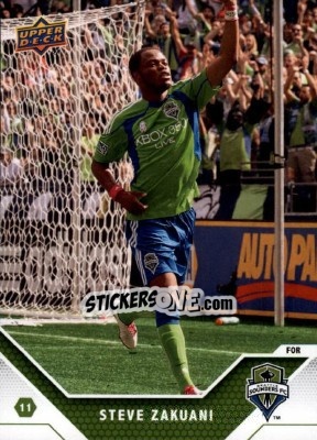 Sticker Steve Zakuani - MLS 2011 n. 152 - Upper Deck