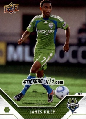 Sticker James Riley - MLS 2011 n. 154 - Upper Deck