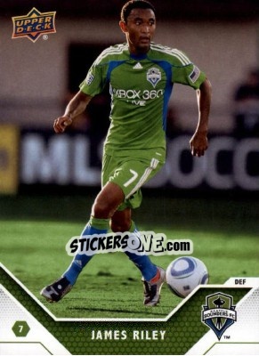 Cromo James Riley - MLS 2011 - Upper Deck