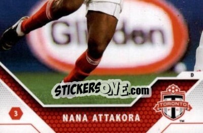 Sticker Nana Attakora - MLS 2011 n. 162 - Upper Deck