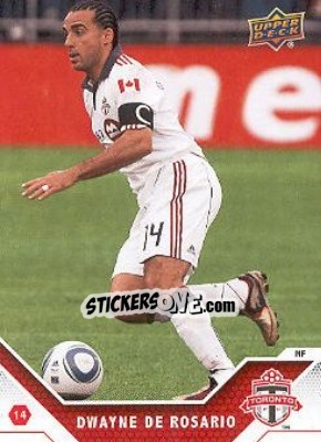 Sticker Dwayne De Rosario - MLS 2011 - Upper Deck