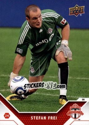 Sticker Stefan Frei - MLS 2011 n. 165 - Upper Deck