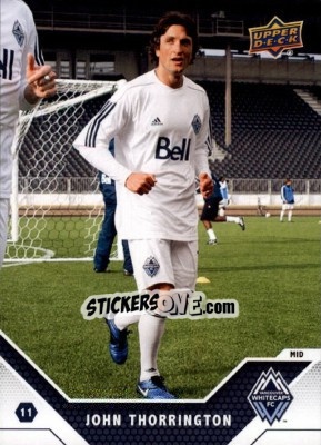 Sticker John Thorrington - MLS 2011 - Upper Deck