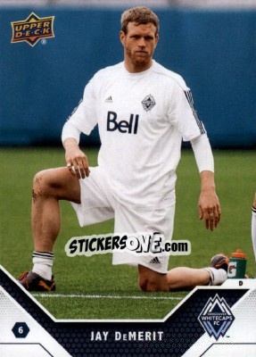 Sticker Jay DeMerit - MLS 2011 n. 168 - Upper Deck