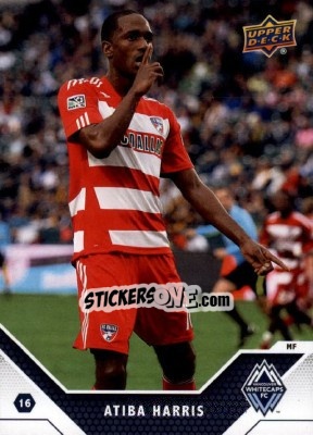 Sticker Atiba Harris - MLS 2011 - Upper Deck