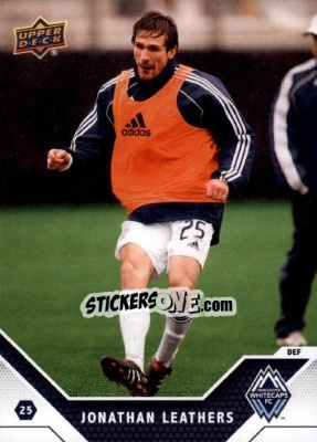 Sticker Jonathan Leathers - MLS 2011 - Upper Deck