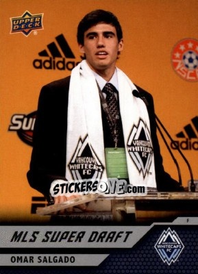 Sticker Omar Salgado - MLS 2011 - Upper Deck