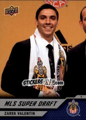 Sticker Zarek Valentin - MLS 2011 n. 178 - Upper Deck