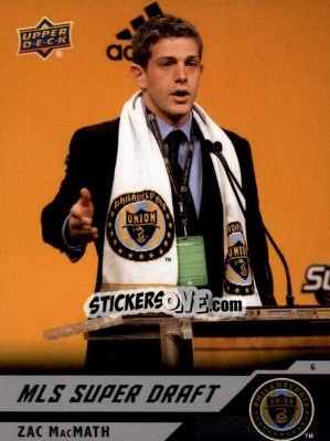 Sticker Zac MacMath - MLS 2011 - Upper Deck