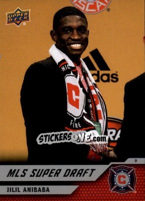 Sticker Jalil Anibaba - MLS 2011 n. 182 - Upper Deck