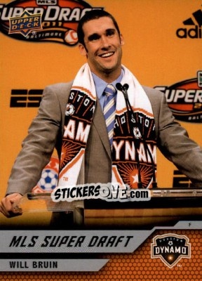 Sticker Will Bruin - MLS 2011 n. 184 - Upper Deck