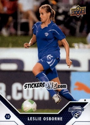 Sticker Leslie Osborne - MLS 2011 - Upper Deck