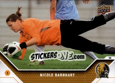 Sticker Nicole Barnhart - MLS 2011 - Upper Deck