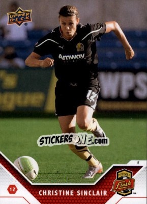 Sticker Christine Sinclair - MLS 2011 - Upper Deck