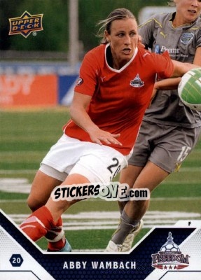 Sticker Abby Wambach - MLS 2011 n. 196 - Upper Deck