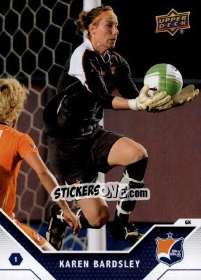 Sticker Karen Bardsley - MLS 2011 - Upper Deck