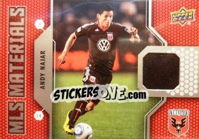 Sticker Andy Najar - MLS 2011 n. M-AN - Upper Deck