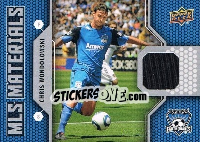 Sticker Chris Wondolowski - MLS 2011 - Upper Deck