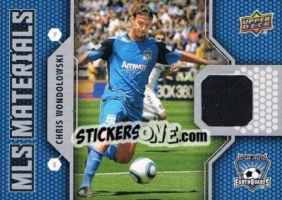 Sticker Chris Wondolowski - MLS 2011 n. M-CW - Upper Deck