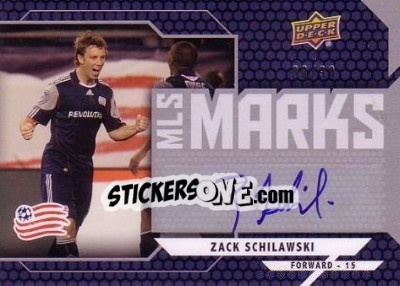 Sticker Zack Schilawski - MLS 2011 n. MMZS - Upper Deck