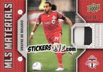 Sticker Dwayne De Rosario - MLS 2011 n. PM-DD - Upper Deck