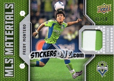 Sticker Fredy Montero - MLS 2011 - Upper Deck