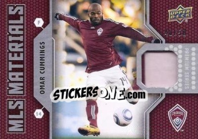 Cromo Omar Cummings - MLS 2011 - Upper Deck