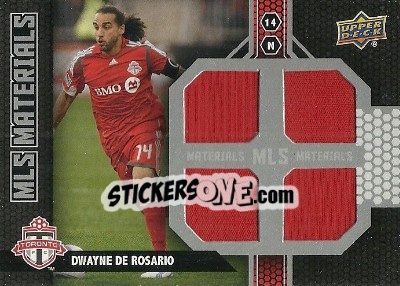 Sticker Dwayne De Rosario - MLS 2011 n. QM-DD - Upper Deck